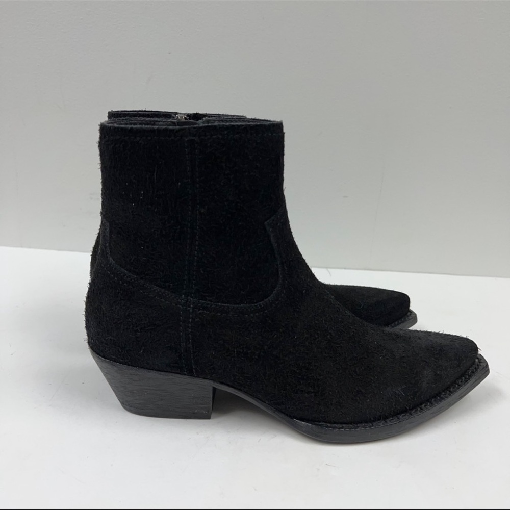 Saint Laurent black Lukas 40 side zip Chelsea Boots Sz 37 New - Picture 12 of 14